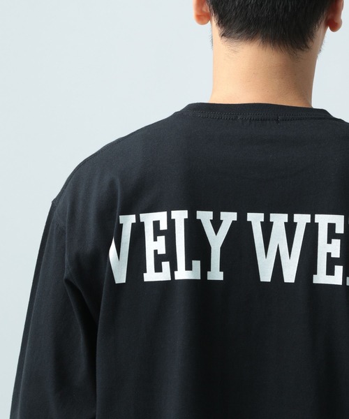 BAYFLOW(ベイフロー)の「レイヤードPRT7ST(Tシャツ/カットソー・メンズ・ブラック/オフホワイト/カーキ・MEDIUM/LARGE)」の13枚目の写真