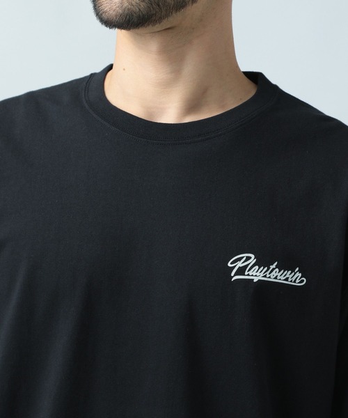 BAYFLOW(ベイフロー)の「レイヤードPRT7ST(Tシャツ/カットソー・メンズ・ブラック/オフホワイト/カーキ・MEDIUM/LARGE)」の15枚目の写真
