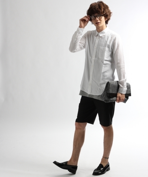 HARE（ハレ）の「サマースラックスショーツ(HARE)（その他パンツ・メンズ・ブラック/グレー/ネイビー/グレー系その他/ブラック系その他・MEDIUM/SMALL/LARGE）」の21枚目の写真