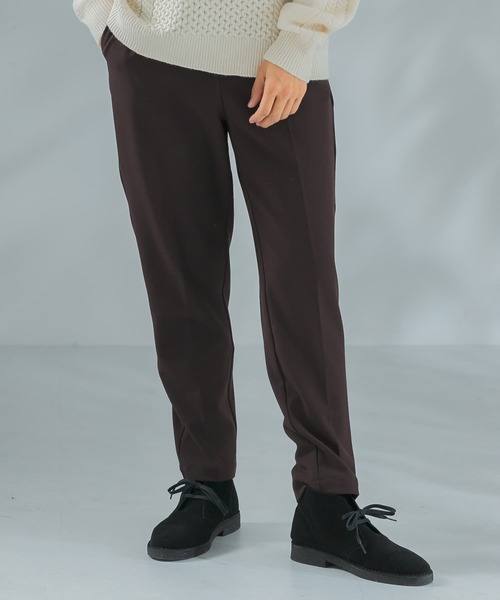 URBAN RESEARCH ROSSO MEN（アーバンリサーチロッソメン）の「『XLサイズあり』ウールライクイージースラックス（スラックス・メンズ・チャコールグレー/ブラック/ブラウン・SMALL/MEDIUM/LARGE/X-LARGE）」の14枚目の写真