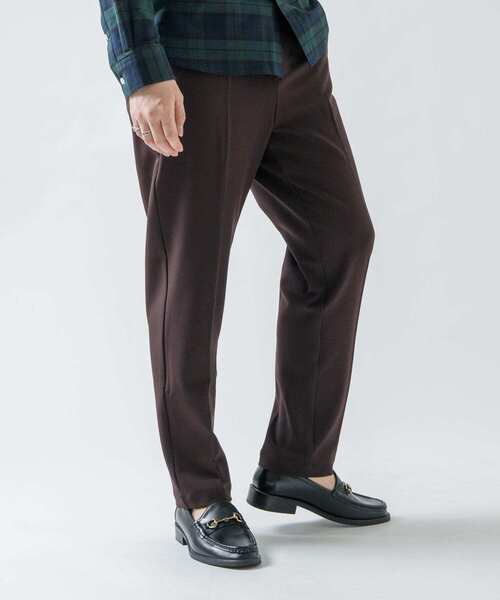 URBAN RESEARCH ROSSO MEN（アーバンリサーチロッソメン）の「『XLサイズあり』ウールライクイージースラックス（スラックス・メンズ・チャコールグレー/ブラック/ブラウン・SMALL/MEDIUM/LARGE/X-LARGE）」の20枚目の写真