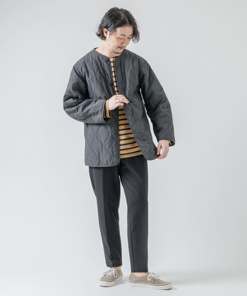 URBAN RESEARCH ROSSO MEN（アーバンリサーチロッソメン）の「『XLサイズあり』ウールライクイージースラックス（スラックス・メンズ・チャコールグレー/ブラック/ブラウン・SMALL/MEDIUM/LARGE/X-LARGE）」の12枚目の写真