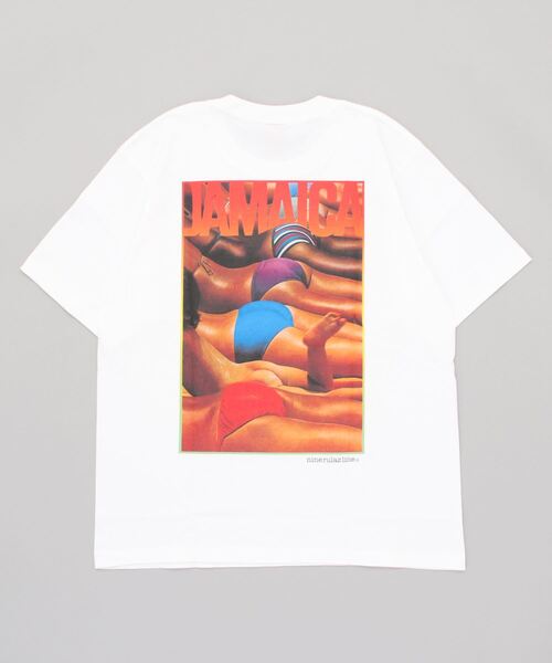 NINE RULAZ LINE（ナインルーラズライン）の「ナインルーラーズ [Nine Rulaz] - スウィート ジャマイカ 半袖 Tシャツ [Sweet Jamaica Tee]（Tシャツ/カットソー・メンズ・ブラック/ホワイト・LARGE/X-LARGE/MEDIUM/XX-LARGE）」の7枚目の写真