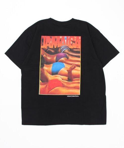 NINE RULAZ LINE（ナインルーラズライン）の「ナインルーラーズ [Nine Rulaz] - スウィート ジャマイカ 半袖 Tシャツ [Sweet Jamaica Tee]（Tシャツ/カットソー・メンズ・ブラック/ホワイト・LARGE/X-LARGE/MEDIUM/XX-LARGE）」の8枚目の写真