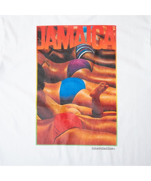 NINE RULAZ LINE（ナインルーラズライン）の「ナインルーラーズ [Nine Rulaz] - スウィート ジャマイカ 半袖 Tシャツ [Sweet Jamaica Tee]（Tシャツ/カットソー・メンズ・ブラック/ホワイト・LARGE/X-LARGE/MEDIUM/XX-LARGE）」の11枚目の写真
