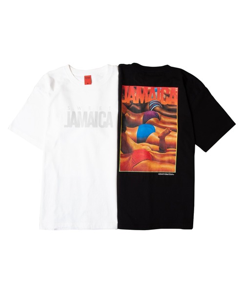 NINE RULAZ LINE（ナインルーラズライン）の「ナインルーラーズ [Nine Rulaz] - スウィート ジャマイカ 半袖 Tシャツ [Sweet Jamaica Tee]（Tシャツ/カットソー・メンズ・ブラック/ホワイト・LARGE/X-LARGE/MEDIUM/XX-LARGE）」の5枚目の写真