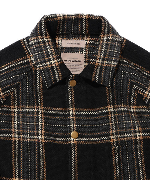 BEAMS LIGHTS（ビームスライツ）の「BEAMS LIGHTS /  エクストラウーブン カバーオール（カバーオール・メンズ・ナチュラル/ブラック・SMALL/MEDIUM/LARGE）」の18枚目の写真