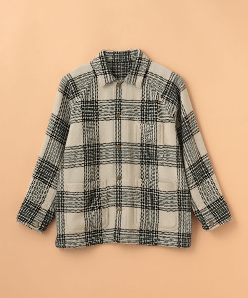 BEAMS LIGHTS（ビームスライツ）の「BEAMS LIGHTS /  エクストラウーブン カバーオール（カバーオール・メンズ・ナチュラル/ブラック・SMALL/MEDIUM/LARGE）」の14枚目の写真