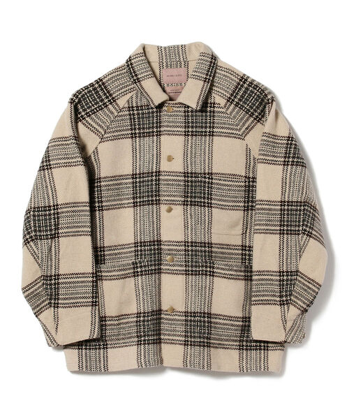 BEAMS LIGHTS（ビームスライツ）の「BEAMS LIGHTS /  エクストラウーブン カバーオール（カバーオール・メンズ・ナチュラル/ブラック・SMALL/MEDIUM/LARGE）」の13枚目の写真