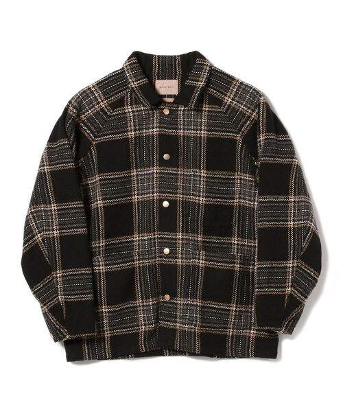 BEAMS LIGHTS（ビームスライツ）の「BEAMS LIGHTS /  エクストラウーブン カバーオール（カバーオール・メンズ・ナチュラル/ブラック・SMALL/MEDIUM/LARGE）」の7枚目の写真