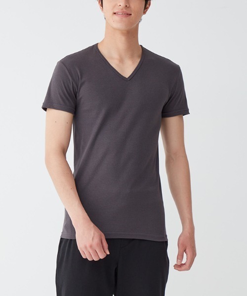 Y's/Tシャツ/アシメ/ホワイト/綿 セール】綿100％ベーシックロンT（Tシャツ/カットソー