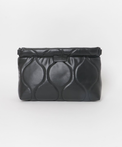 LE VERNIS（ル・ベルニ）の「LE VERNIS　キルティングクラッチバッグ（クラッチバッグ・レディース・カーキ/ベージュ/ブラック・ONE）」の8枚目の写真