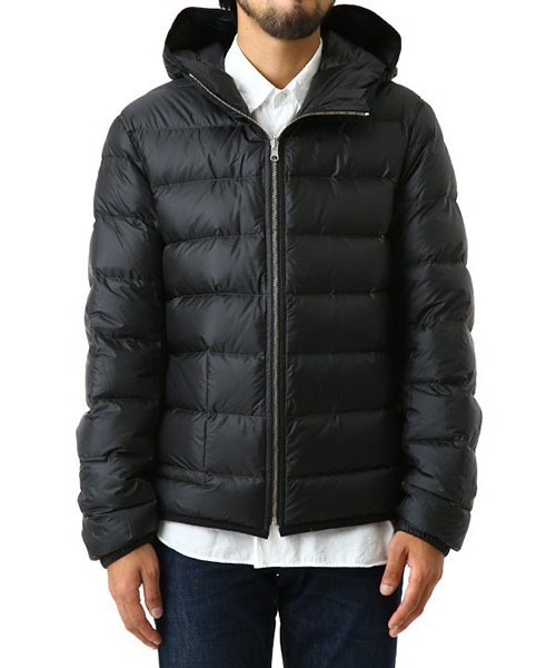 Ten-C（テンシー）の「Ten-C / テンシー：DOWN LINER HOODED -BLK-：TC-J0118-019[MUS]（ダウンジャケット/コート・メンズ・ブラック・44）」の7枚目の写真