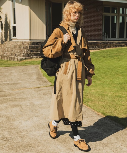 forksy.（フォルクシー）の「【forksy.】タンクソールチロリアンシューズ（ドレスシューズ・レディース・ブラック/ブラウン/ベージュ・S/M/L/LL）」の17枚目の写真