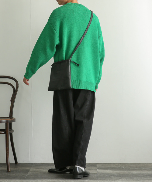 SENSE OF PLACE by URBAN RESEARCH(センスオブプレイスバイアーバンリサーチ)の「『イージーケア』モールVネックカーディガン(カーディガン/ボレロ・メンズ・ブラック/ベージュ/グリーン/アイボリー・MEDIUM/LARGE)」の17枚目の写真