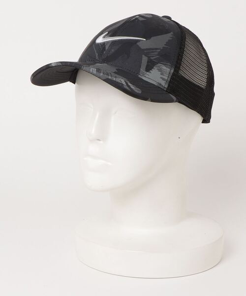 NIKE（ナイキ）の「NIKE/ナイキ DF AROBL L91 CAP CAMO/DF エアロビル L91 キャップ カモ（キャップ・メンズ・グレー/カモフラージュ・FREE）」の2枚目の写真