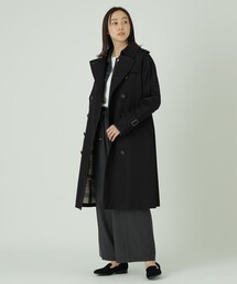 SANYOCOAT（サンヨーコート）の「ツイードコンビ トレンチコート