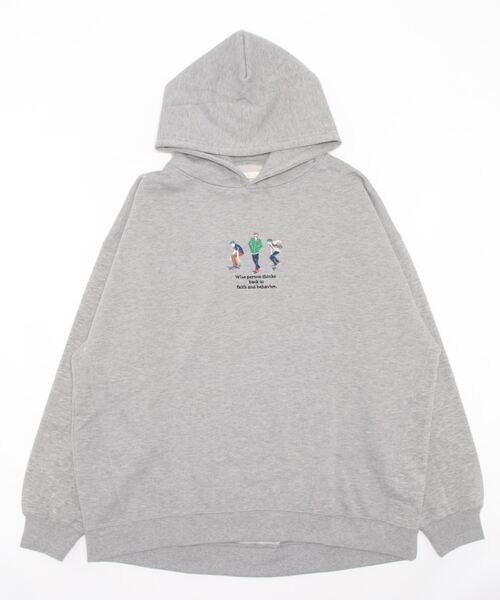 go slow caravan(ゴースローキャラバン)の「裏起毛刺繍BIGプルパーカー(M1)(パーカー・メンズ・その他8/その他10/その他13/その他1/その他2/その他3/その他11/その他4/その他7/その他9/その他16/その他17/その他18/その他6/その他14/その他15/その他5/その他12・X-LARGE/MEDIUM/LARGE)」の1枚目の写真