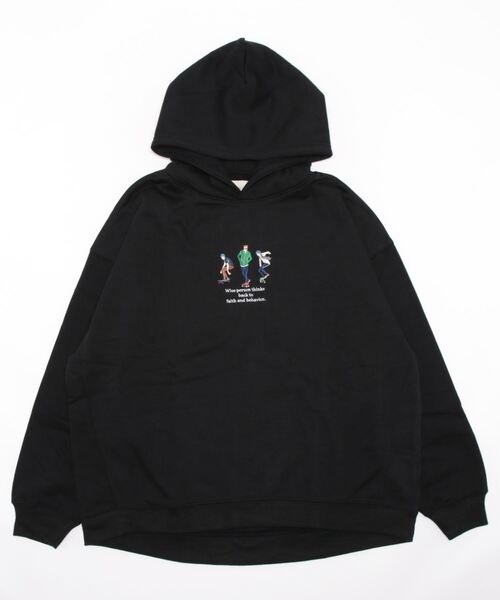 go slow caravan(ゴースローキャラバン)の「裏起毛刺繍BIGプルパーカー(M1)(パーカー・メンズ・その他8/その他10/その他13/その他1/その他2/その他3/その他11/その他4/その他7/その他9/その他16/その他17/その他18/その他6/その他14/その他15/その他5/その他12・X-LARGE/MEDIUM/LARGE)」の9枚目の写真