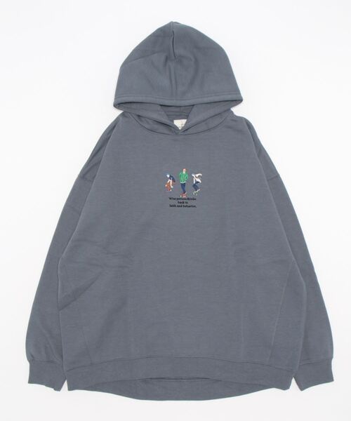 go slow caravan(ゴースローキャラバン)の「裏起毛刺繍BIGプルパーカー(M1)(パーカー・メンズ・その他8/その他10/その他13/その他1/その他2/その他3/その他11/その他4/その他7/その他9/その他16/その他17/その他18/その他6/その他14/その他15/その他5/その他12・X-LARGE/MEDIUM/LARGE)」の11枚目の写真