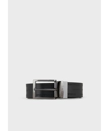 EMPORIO ARMANI | 【エンポリオ アルマーニ】リバーシブルベルト レザー製 エンボスロゴ レタリング(ベルト)
