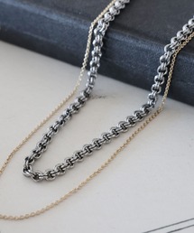 LEPSIM | 2連メタルネックレス　168262(ネックレス)