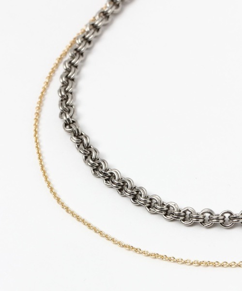 LEPSIM（レプシィム）の「2連メタルネックレス　168262（ネックレス・レディース・シルバー/ゴールド/ゴールド系その他/ゴールド系その他2/ゴールド系その他3・ONE SIZE）」の13枚目の写真
