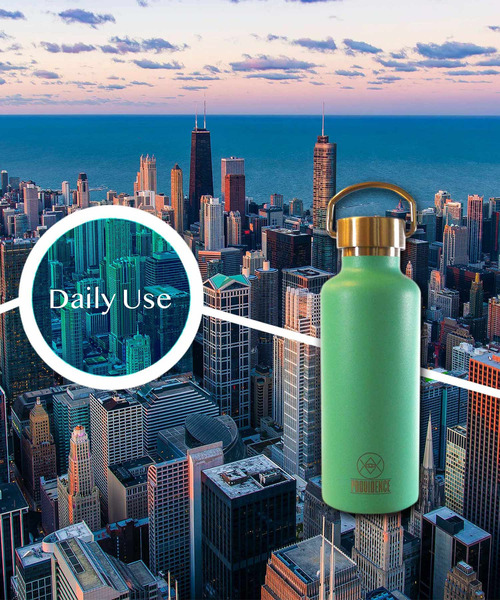 ムラサキスポーツ(ムラサキスポーツ)の「PROVIDENCE/プロビデンス ステンレスボトル 真空二層式 保温保冷ボトル BOTTLE 500(水筒・メンズ・ブラック/レッド/エメラルド/イエロー/オレンジ/ホワイト・FREE)」の18枚目の写真