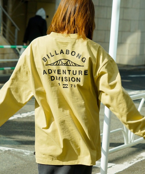 BILLABONG（ビラボン）の「BILLABONG メンズ 【A/Div.】 ADIV WAVE ロンＴ 【2022年秋冬モデル】/ビラボンバックプリント長袖ロンT（Tシャツ/カットソー・メンズ・グリーン系その他/ホワイト/ブラック/ベージュ・MEDIUM/LARGE/X-LARGE）」の4枚目の写真