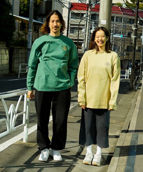 BILLABONG（ビラボン）の「BILLABONG メンズ 【A/Div.】 ADIV WAVE ロンＴ 【2022年秋冬モデル】/ビラボンバックプリント長袖ロンT（Tシャツ/カットソー・メンズ・グリーン系その他/ホワイト/ブラック/ベージュ・MEDIUM/LARGE/X-LARGE）」の5枚目の写真
