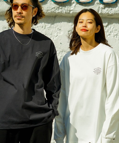 BILLABONG（ビラボン）の「BILLABONG メンズ 【A/Div.】 ADIV WAVE ロンＴ 【2022年秋冬モデル】/ビラボンバックプリント長袖ロンT（Tシャツ/カットソー・メンズ・グリーン系その他/ホワイト/ブラック/ベージュ・MEDIUM/LARGE/X-LARGE）」の10枚目の写真