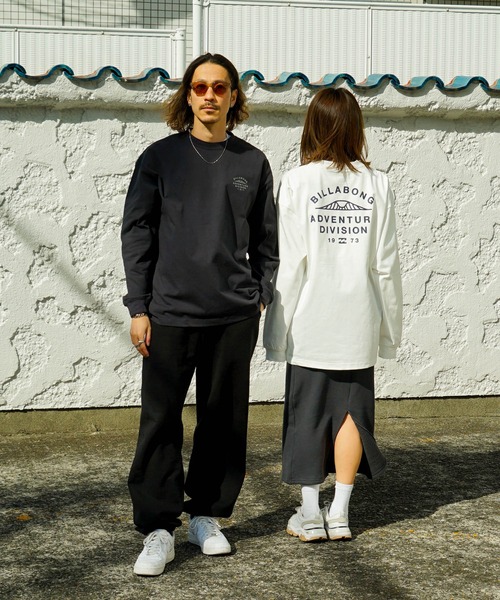 BILLABONG（ビラボン）の「BILLABONG メンズ 【A/Div.】 ADIV WAVE ロンＴ 【2022年秋冬モデル】/ビラボンバックプリント長袖ロンT（Tシャツ/カットソー・メンズ・グリーン系その他/ホワイト/ブラック/ベージュ・MEDIUM/LARGE/X-LARGE）」の12枚目の写真