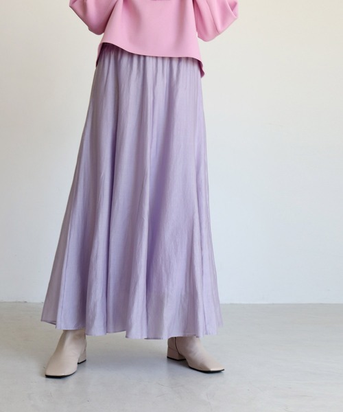 airly shining flare skirt(エアリーシャイニングフレアスカート)