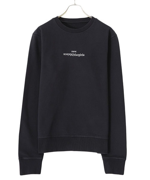 Maison Margiela（メゾンマルジェラ）の「Maison Margiela / メゾン マルジェラ：Sweatshirt upside down logo：S50GU0166[RIP]（スウェット・メンズ・ブラック・46）」の5枚目の写真
