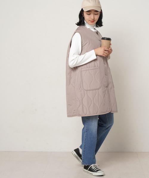 LUPILIEN（ルピリアン）の「キルティングリバーシブルベスト（ベスト