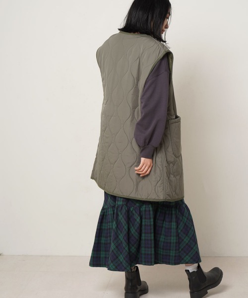 LUPILIEN（ルピリアン）の「キルティングリバーシブルベスト（ベスト