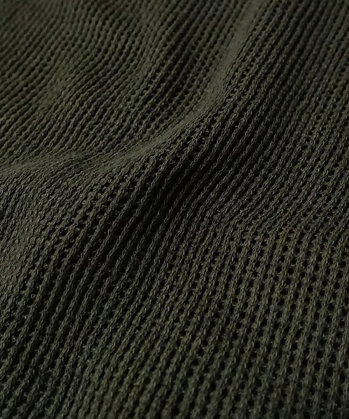 EGO TRIPPING(エゴトリッピング)の「mta486-ZIGZIG TANKTOP タンクトップ(タンクトップ・メンズ・ベージュ/ブラック/チャコール・48/46)」の12枚目の写真