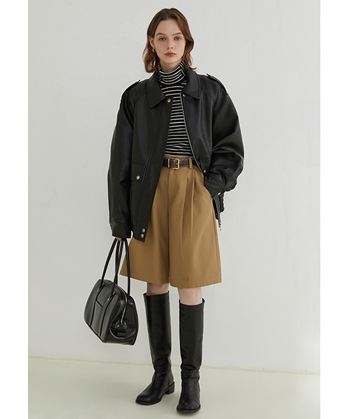 Fano Studios（ファノ ストゥディオズ）の「フェイクレザージャケット