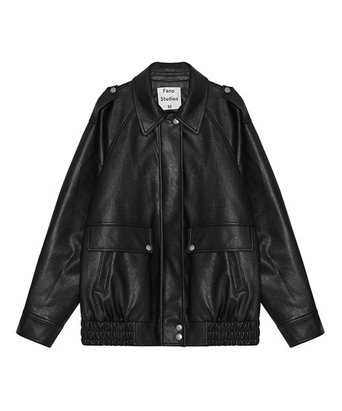 Fano Studios（ファノ ストゥディオズ）の「フェイクレザージャケット