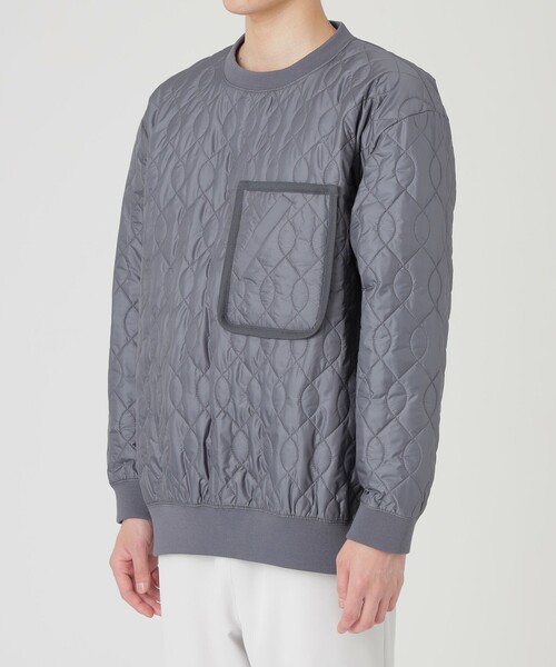 LOVELESS(ラブレス)の「キルティング プルオーバー(その他トップス・メンズ・ブラック/グレー系その他・M/L)」の8枚目の写真