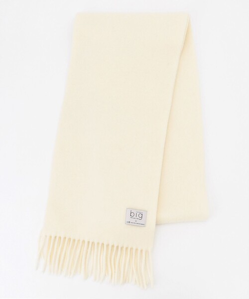23区（ニジュウサンク）の「【CLASSY.1月号掲載】manifattura big ウール マフラー（マフラー・レディース・ピンク系1/黄土色系/ライトイエロー系1/アイボリー系・F）」の21枚目の写真