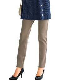 裏ベロアストレッチレギンスパンツ股下７３cm