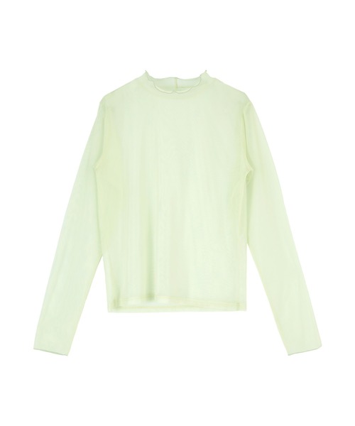titivate(ティティベイト)の「ハイネックシアートップス(Tシャツ/カットソー・レディース・ライトブルー/ライトピンク/ブラック/ホワイト系その他/ライトグリーン・FREE)」の20枚目の写真