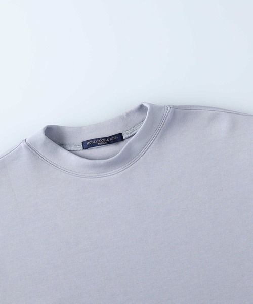 HONEYSUCKLE ROSE（ハニーサックルローズ）の「【HONEYSUCKLE ROSE】スリットポンチクルー（スウェット・レディース・ホワイト/グレー・M/L）」の4枚目の写真