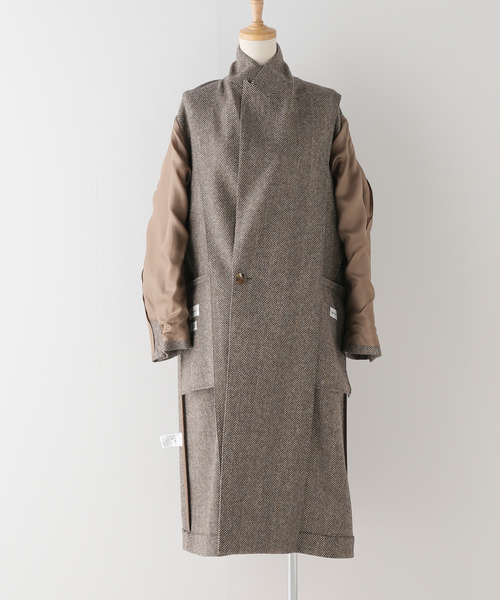 FRAMeWORK COUTURE DADAM 別注シャギーCottegeコート ジーロンラムステンカラーコート - SOÉJU online store｜上質な