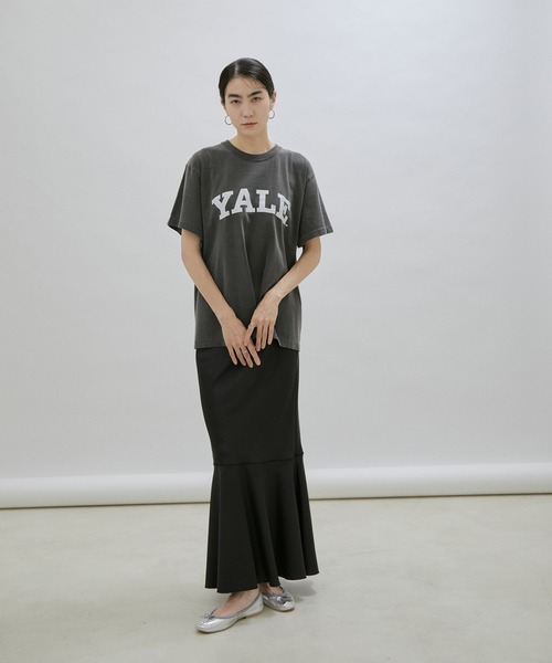 GOOD ROCK SPEED（グッドロックスピード）の「[ご好評につき追加決定！]【GOOD ROCK SPEED（グッドロックスピード）】YALE Tシャツ（Tシャツ/カットソー・レディース・ホワイト/ネイビー/ブラック系その他・FREE）」の6枚目の写真