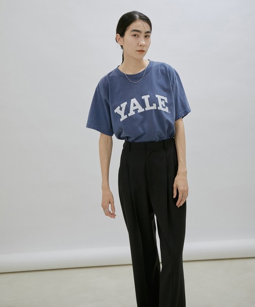 GOOD ROCK SPEED（グッドロックスピード）の「[ご好評につき追加決定！]【GOOD ROCK SPEED（グッドロックスピード）】YALE Tシャツ（Tシャツ/カットソー・レディース・ホワイト/ネイビー/ブラック系その他・FREE）」の9枚目の写真