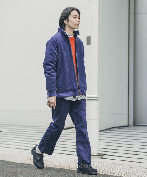 URBAN RESEARCH Sonny Label（アーバンリサーチサニーレーベル）の「ランダムコーデュロイスウィングトップ（ダウンジャケット/コート・メンズ・ブラウン/ブルー系その他・MEDIUM/LARGE）」の5枚目の写真