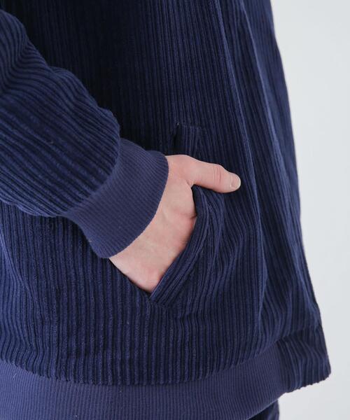 URBAN RESEARCH Sonny Label（アーバンリサーチサニーレーベル）の「ランダムコーデュロイスウィングトップ（ダウンジャケット/コート・メンズ・ブラウン/ブルー系その他・MEDIUM/LARGE）」の11枚目の写真