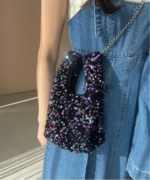 Heather | スパンコールミニBAG　186779(ショルダーバッグ)